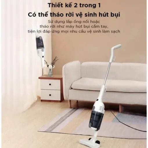 Máy hút bụi cầm tay AQUA AQS-CCX600R(W)-VN