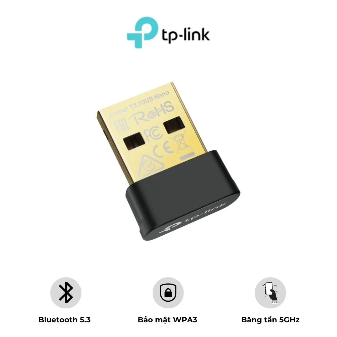 USB Wi-Fi 6 AX900 & Bluetooth 5.3 Nano Tp-link Archer TX10UB Nano