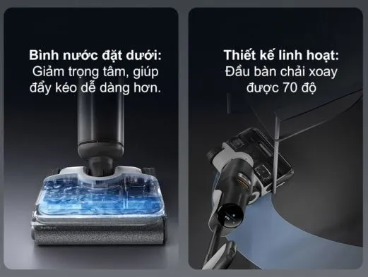 Máy Hút Bụi Lau Nhà Roborock F25 18 Máy Hút Bụi Lau Nhà Roborock F25