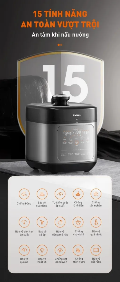 Nồi cơm áp suất JOYOUNG JHPC-5100