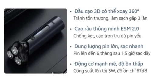 Máy cạo râu Enchen Blackstone 9