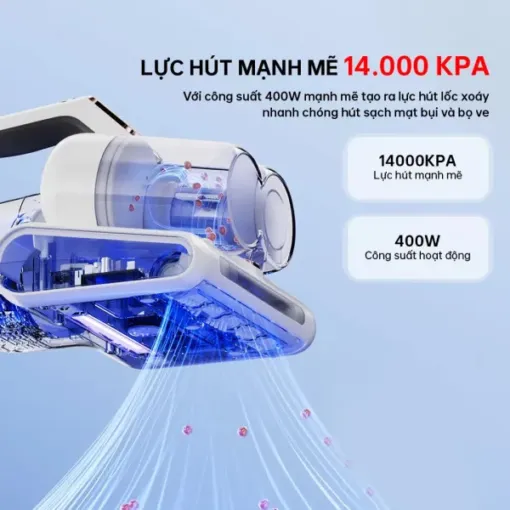 Máy hút bụi đệm giường AQUA AQS-CMP105R(W)-VN