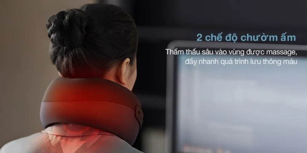Máy Massage Cổ Philips Ppm3306 – Rung 4 Điểm Vibwave – Chườm Nóng 2 Cấp 10 Máy Massage Cổ Philips Ppm3306 – Rung 4 Điểm Vibwave – Chườm Nóng 2 Cấp - Akia Smart Home