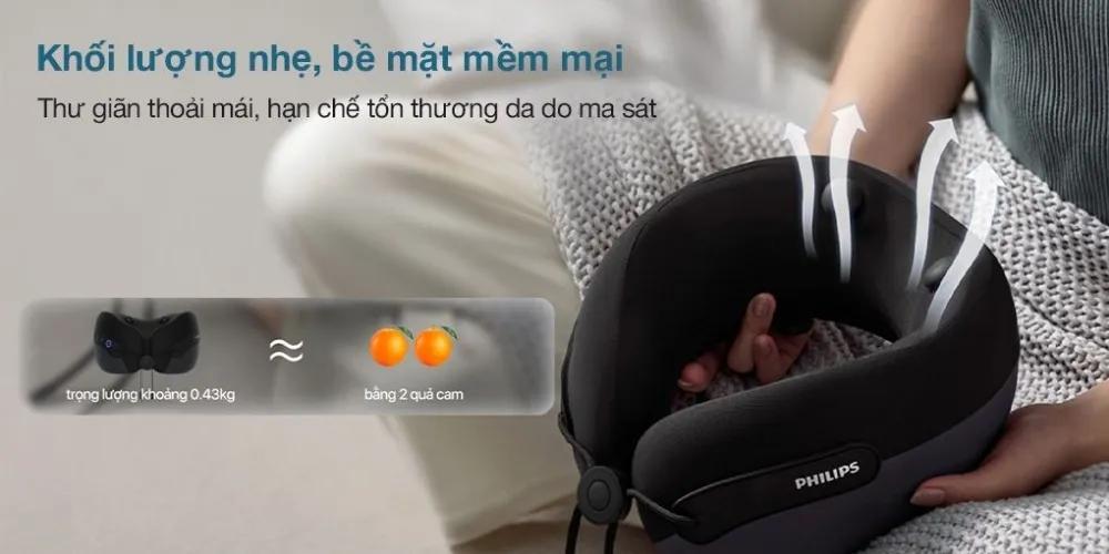 Máy Massage Cổ Philips Ppm3306 – Rung 4 Điểm Vibwave – Chườm Nóng 2 Cấp 6 Máy Massage Cổ Philips Ppm3306 – Rung 4 Điểm Vibwave – Chườm Nóng 2 Cấp - Akia Smart Home