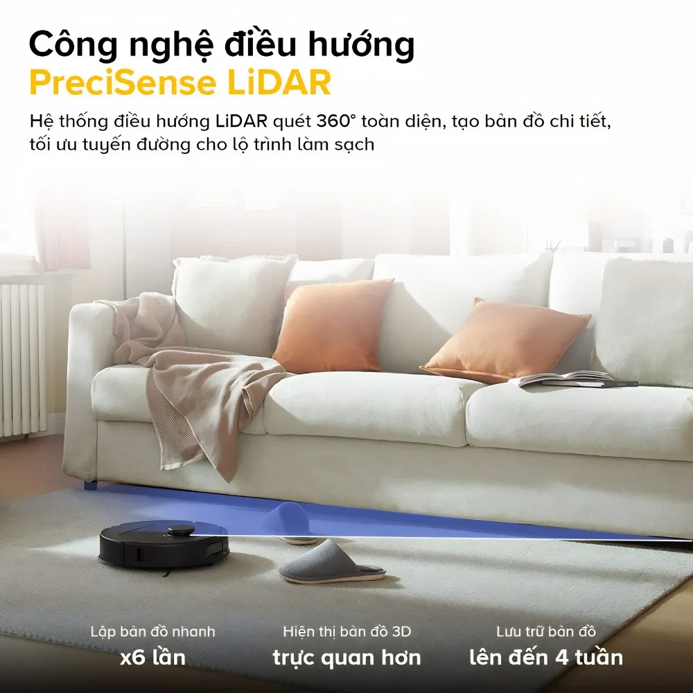 Robot Hút Bụi Lau Nhà Roborock Qr 798 – Lực Hút Mạnh – Điều Khiển Qua App – Phù Hợp Sàn Gỗ &Amp; Gạch 17 Robot Hút Bụi Lau Nhà Roborock Qr 798 – Lực Hút Mạnh – Điều Khiển Qua App – Phù Hợp Sàn Gỗ &Amp; Gạch - Akia Smart Home