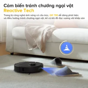 Robot Hút Bụi Lau Nhà Roborock Qr 798 – Lực Hút Mạnh – Điều Khiển Qua App – Phù Hợp Sàn Gỗ &Amp; Gạch 20 Robot Hút Bụi Lau Nhà Roborock Qr 798 – Lực Hút Mạnh – Điều Khiển Qua App – Phù Hợp Sàn Gỗ &Amp; Gạch - Akia Smart Home