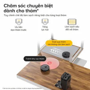 Robot Hút Bụi Lau Nhà Roborock Qr 798 – Lực Hút Mạnh – Điều Khiển Qua App – Phù Hợp Sàn Gỗ &Amp; Gạch 22 Robot Hút Bụi Lau Nhà Roborock Qr 798 – Lực Hút Mạnh – Điều Khiển Qua App – Phù Hợp Sàn Gỗ &Amp; Gạch - Akia Smart Home