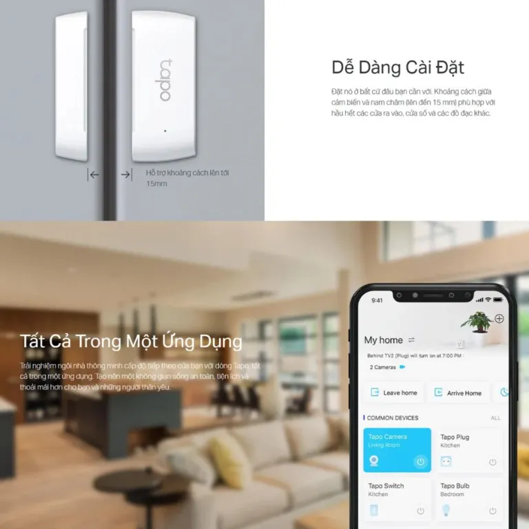 Cảm biến cửa thông minh Tapo T110 | AKIA