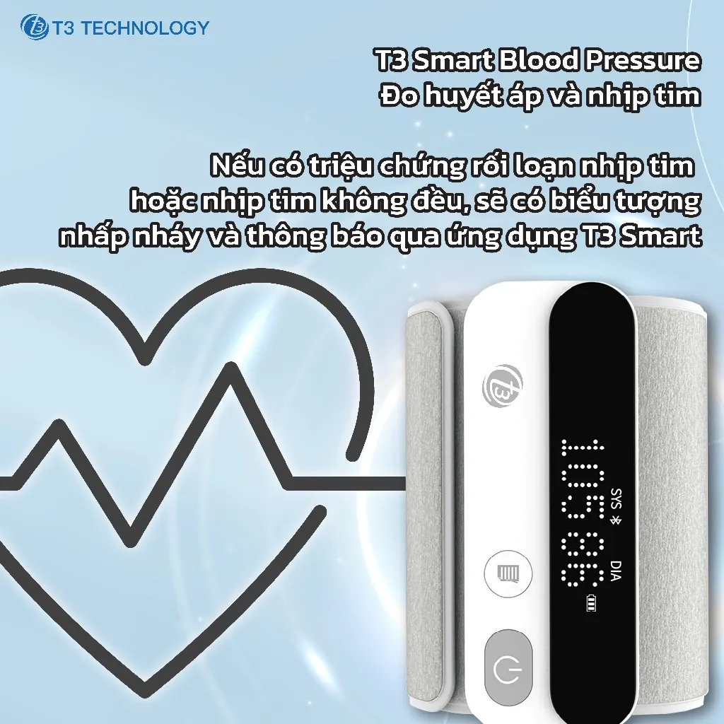 Máy đo huyết áp T3 Smart BP1