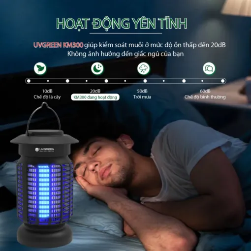 Máy bắt muỗi UVGREEN KM430