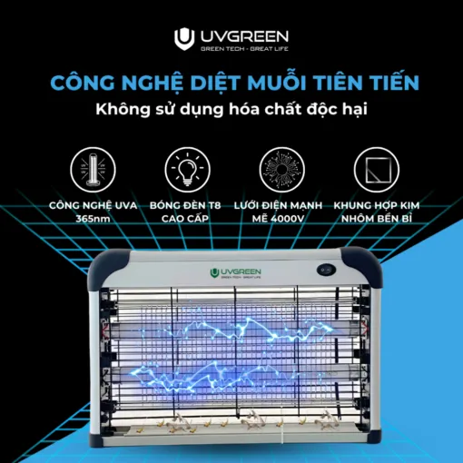 Máy bắt muỗi UVGREEN KM430