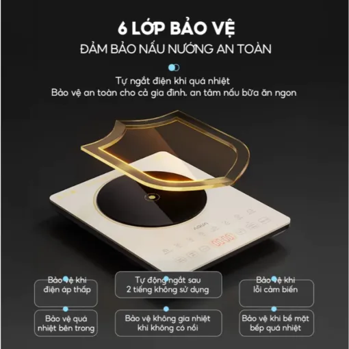 Bếp điện từ AQUA AQS-ICT2201R(C)-VN