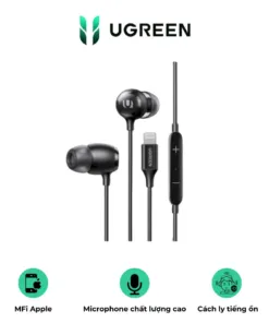 Tai nghe có dây cổng Lightning UGREEN 30631 | AKIA