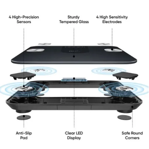 Cân điện tử Eufy A1 Bluetooth đo 12 chỉ số chính xác