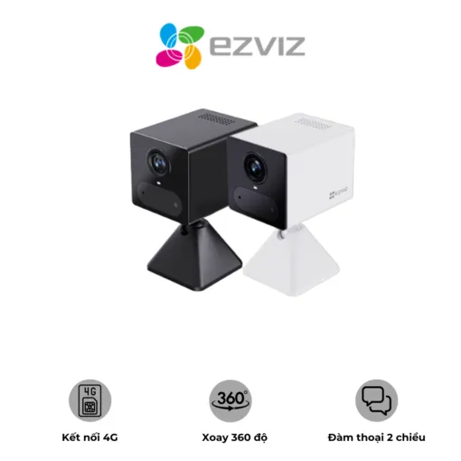 Camera Dùng Pin Sạc Ezviz Cb2 4G 2K