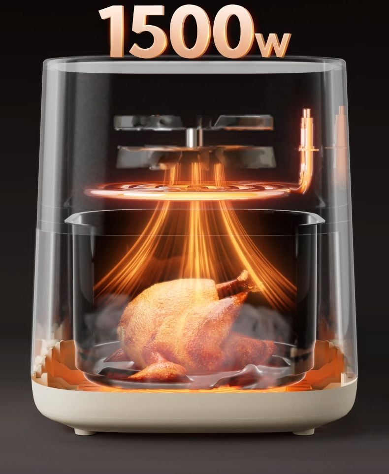 Nồi Chiên Không Dầu Bear Af-4H15K