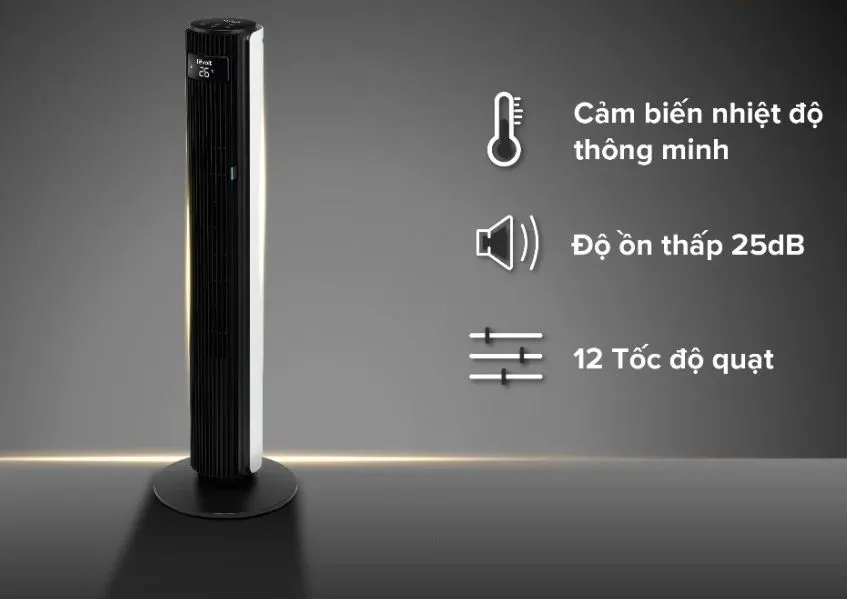 Quạt Tháp Levoit 42 Inches - Ltf-F422S-Keu 8 Quạt Tháp Levoit 42 Inches – Ltf-F422S-Keu - Akia Smart Home