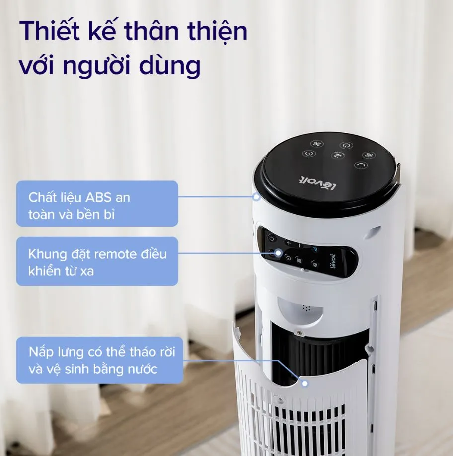 Quạt Tháp Levoit 42 Inches - Ltf-F422S-Keu 9 Quạt Tháp Levoit 42 Inches – Ltf-F422S-Keu - Akia Smart Home