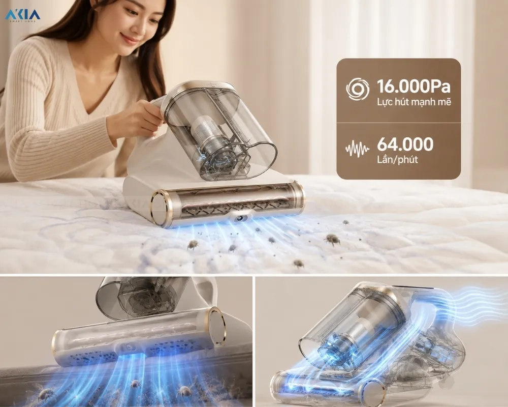 Máy Hút Bụi Giường Nệm Mova D20 8 Máy Hút Bụi Giường Nệm Mova D20 - Akia Smart Home