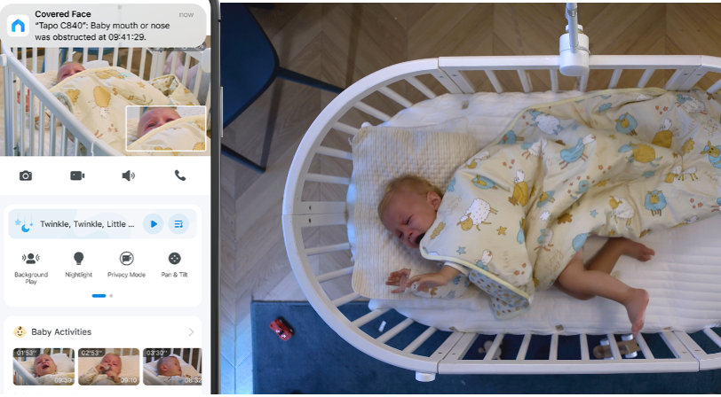 Camera Trông Trẻ Hiện Đại Và Thông Minh Tapo C840 4 Tapo C840
