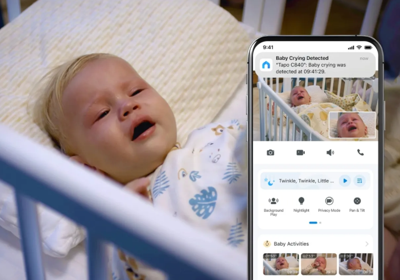 Camera Trông Trẻ Hiện Đại Và Thông Minh Tapo C840 18 Tapo C840