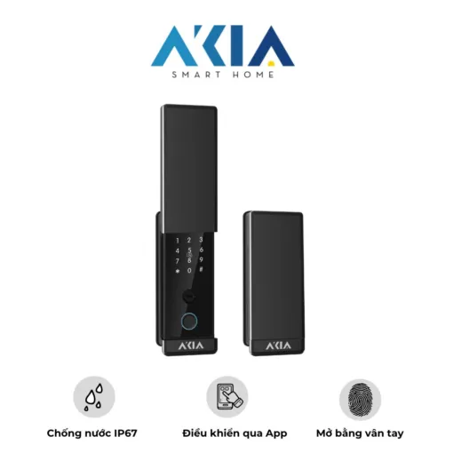 Khóa Vân Tay Thông Minh Akia N2 Dành Cho Khóa Cổng