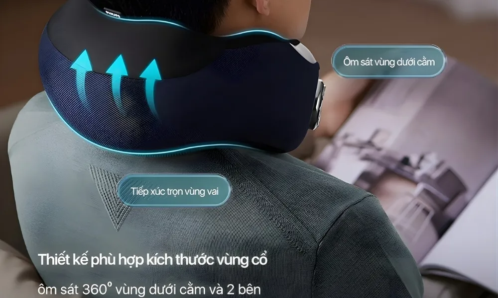 Máy Massage Cổ Philips Ppm3502 – 4 Đầu Massage Xoay Hai Chiều 8 Máy Massage Cổ Philips Ppm3502 – 4 Đầu Massage Xoay Hai Chiều - Akia Smart Home