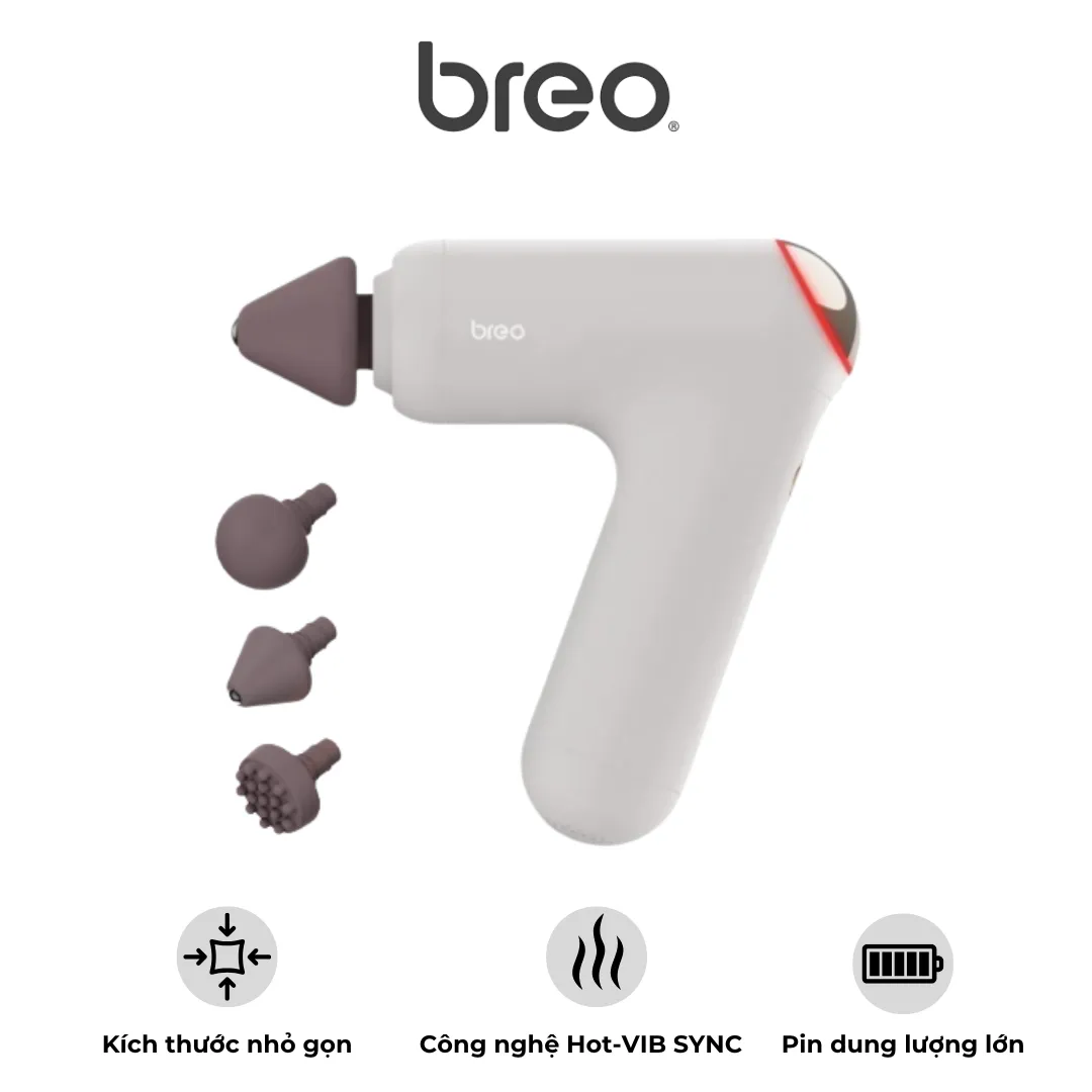 Súng Massage Breo Sport LUCKY 7 Cầm Tay - M0220