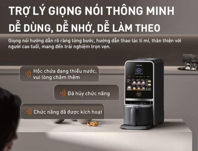 Máy Sữa Hạt Làm Sạch Tự Động Joyoung Jscb - K7 Pro 4 Máy Sữa Hạt Làm Sạch Tự Động Joyoung K7 Pro