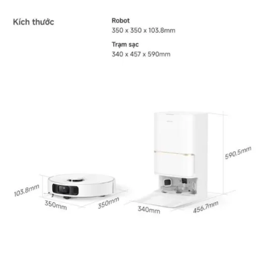 Robot hút bụi lau nhà thông minh Dreame L30S Ultra