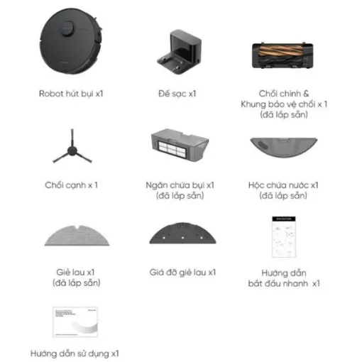 Robot hút bụi lau nhà thông minh Dreame D20