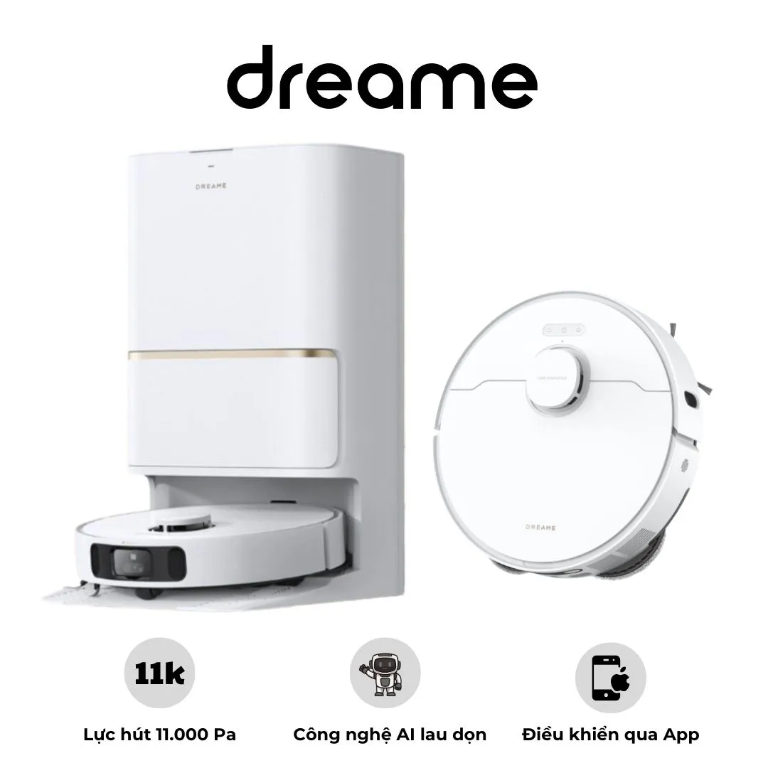 Robot hút bụi lau nhà thông minh Dreame L30S Ultra
