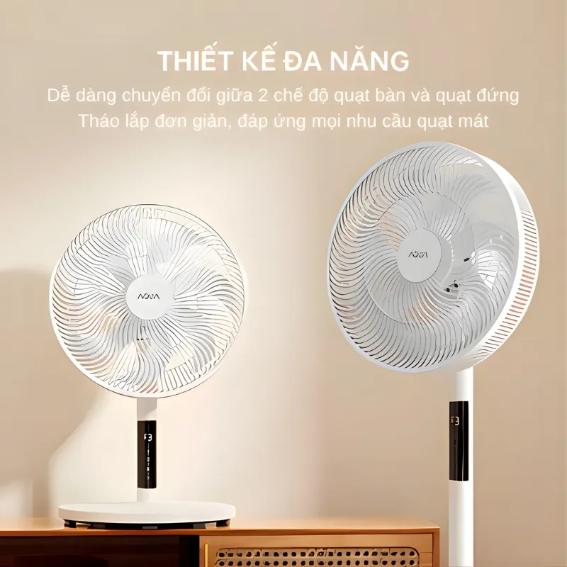 Quạt Đứng Thông Minh Aqua Aqs‑Fed3502R 9 Quạt Đứng Thông Minh Aqua Aqs‑Fed3502R