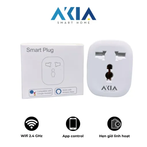 Ổ cắm điện wifi AKIA thông minh - SPU061