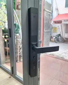 Khóa Vân Tay Thông Minh Cửa Nhôm Akia S610 25 Khóa Vân Tay Cửa Nhôm Akia S610