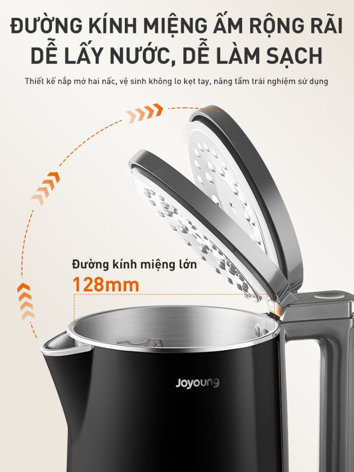 Ấm Đun Siêu Tốc Joyoung Jek-588