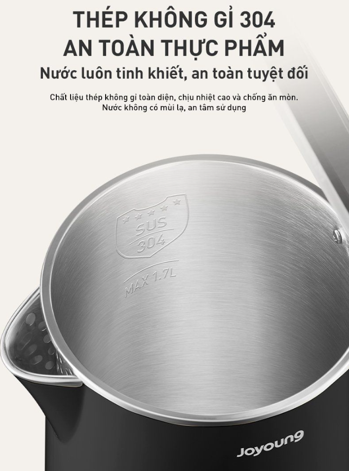 Ấm Đun Siêu Tốc Joyoung Jek-588