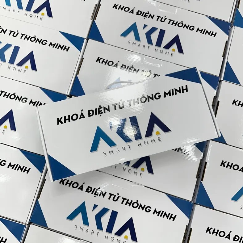 Khóa Vân Tay Thông Minh Cửa Nhôm Akia S610 17 Khóa Vân Tay Thông Minh Cửa Nhôm Akia S610