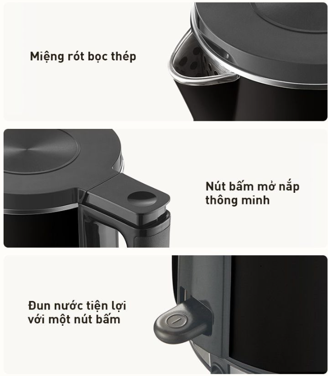 Ấm Đun Siêu Tốc Joyoung Jek-588