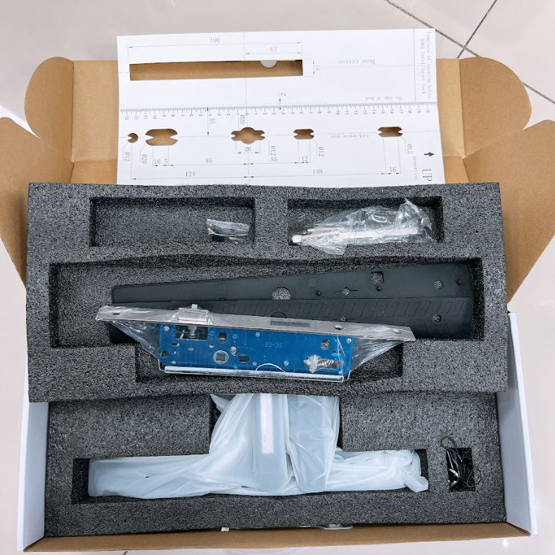 Khóa Vân Tay Cửa Nhôm Akia S610