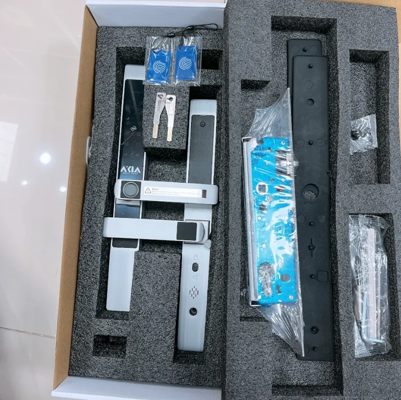 Khóa Vân Tay Thông Minh Cửa Nhôm Akia S610 18 Khóa Vân Tay Cửa Nhôm Akia S610