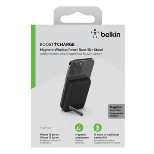 Pin sạc dự phòng không dây Belkin BOOSTCHARGE Magnetic 5000mAh