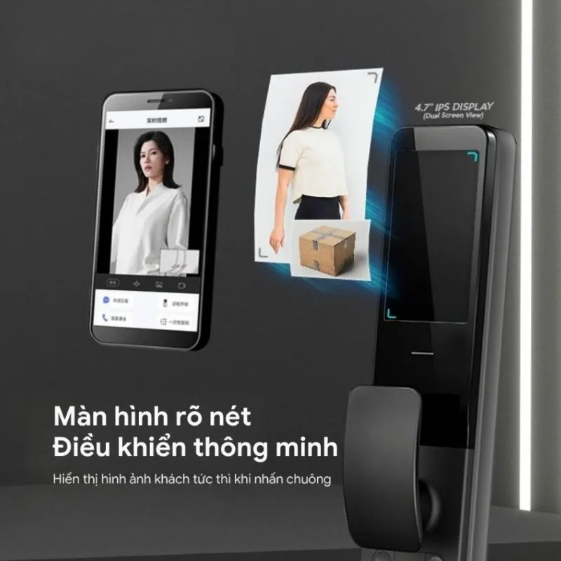 Khóa Cửa Nhận Diện Khuôn Mặt Thông Minh Lockin S6 Max - Xfvl302 14 Khóa Thông Minh Lockin S6 Max