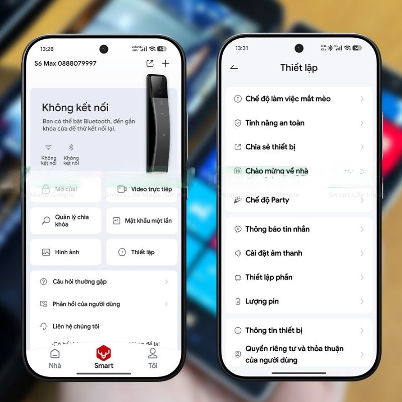 Khóa Cửa Nhận Diện Khuôn Mặt Thông Minh Lockin S6 Max - Xfvl302 8 Khóa Thông Minh Lockin S6 Max