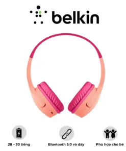 Tai nghe không dây cho bé Belkin SoundForm Mini