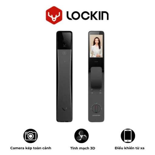 Khóa Cửa Nhận Diện Khuôn Mặt Thông Minh Lockin S6 Max – Xfvl302