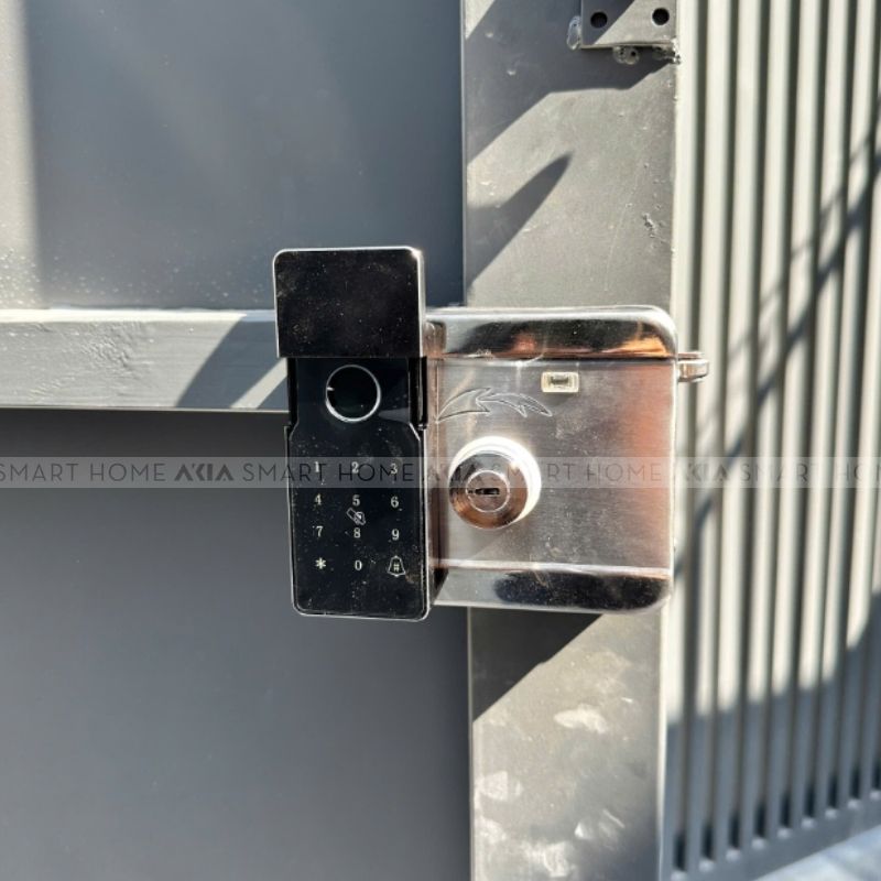 Khóa Cửa Cổng Vân Tay 2 Chiều Akia Mt-C02 Pro 6 Mt-C02 Pro