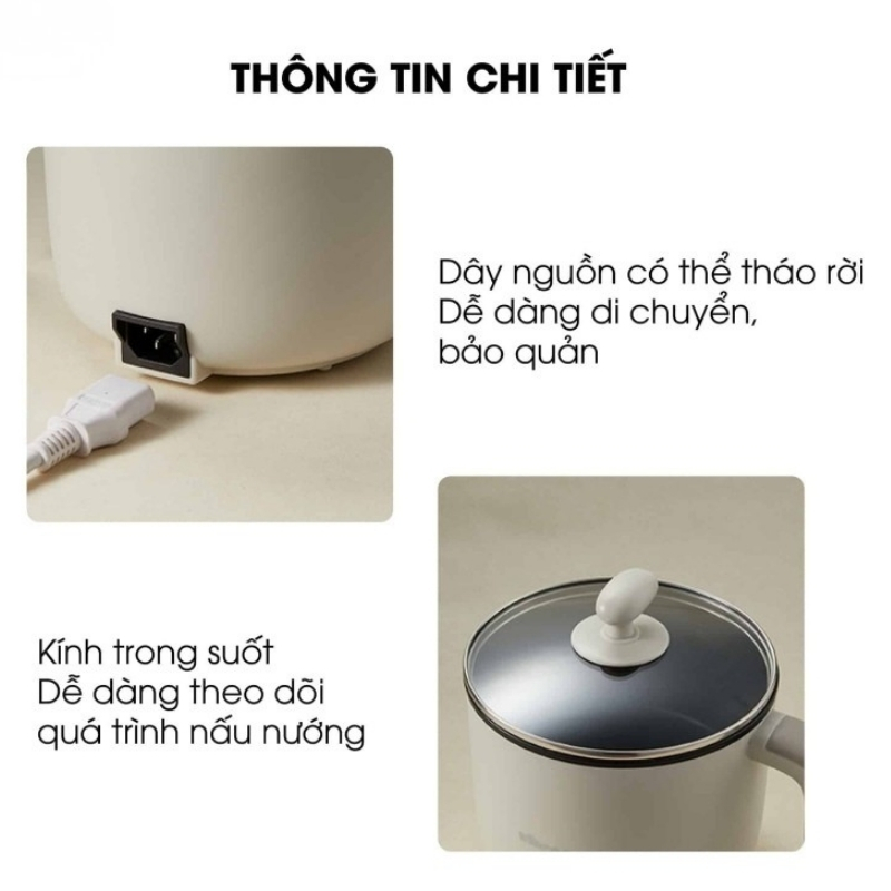 Nồi Lẩu Điện Bear Drg-C12K1