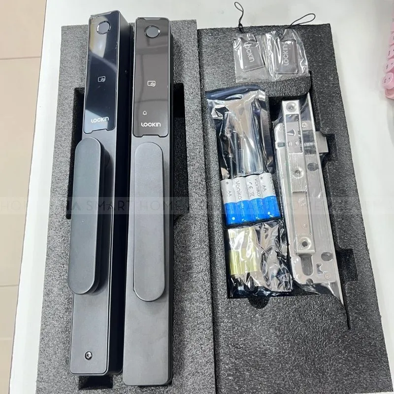 Khóa Cửa Nhôm Lockin Slim Lock Pro Vân Tay 14 Lockin Slim Lock Pro