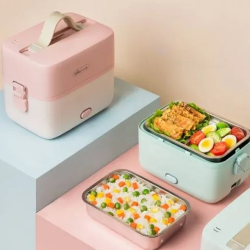 Hộp cơm điện 2 ngăn tiện lợi Bear SB-HC12L